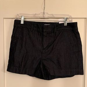NWT Size 2 Loft Dark Denim Shorts